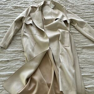 Suede coat